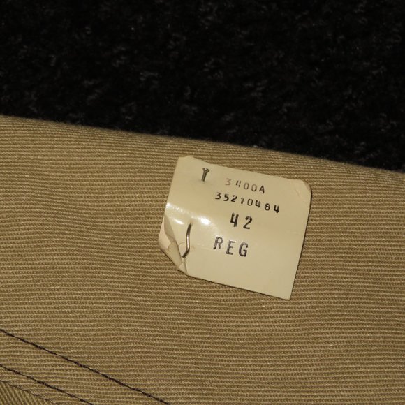 Vintage VTG Dickies Tan Lined Work Jacket Size 42 NWT - Picture 3 of 5